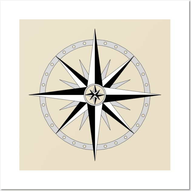 Marina compass Wall Art by Freeman_the_great